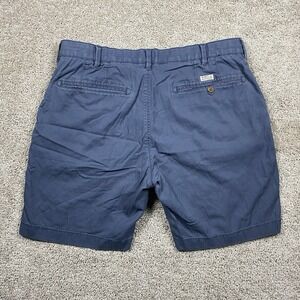 Faherty Shorts Island‎ Life Chino Men's 36 7" Inseam Stretch Blue MBS2203-VNY